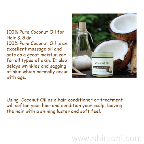 Natural Coconut Essential Massage Oil For Body